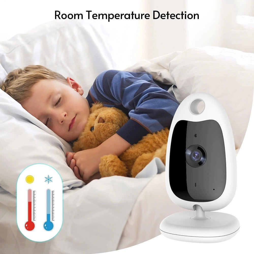 Trade Shop - Baby Monitor Wireless 2" Hd Monitoraggio Bambino A 2 Vie Bidirezionale Q-sx903 -