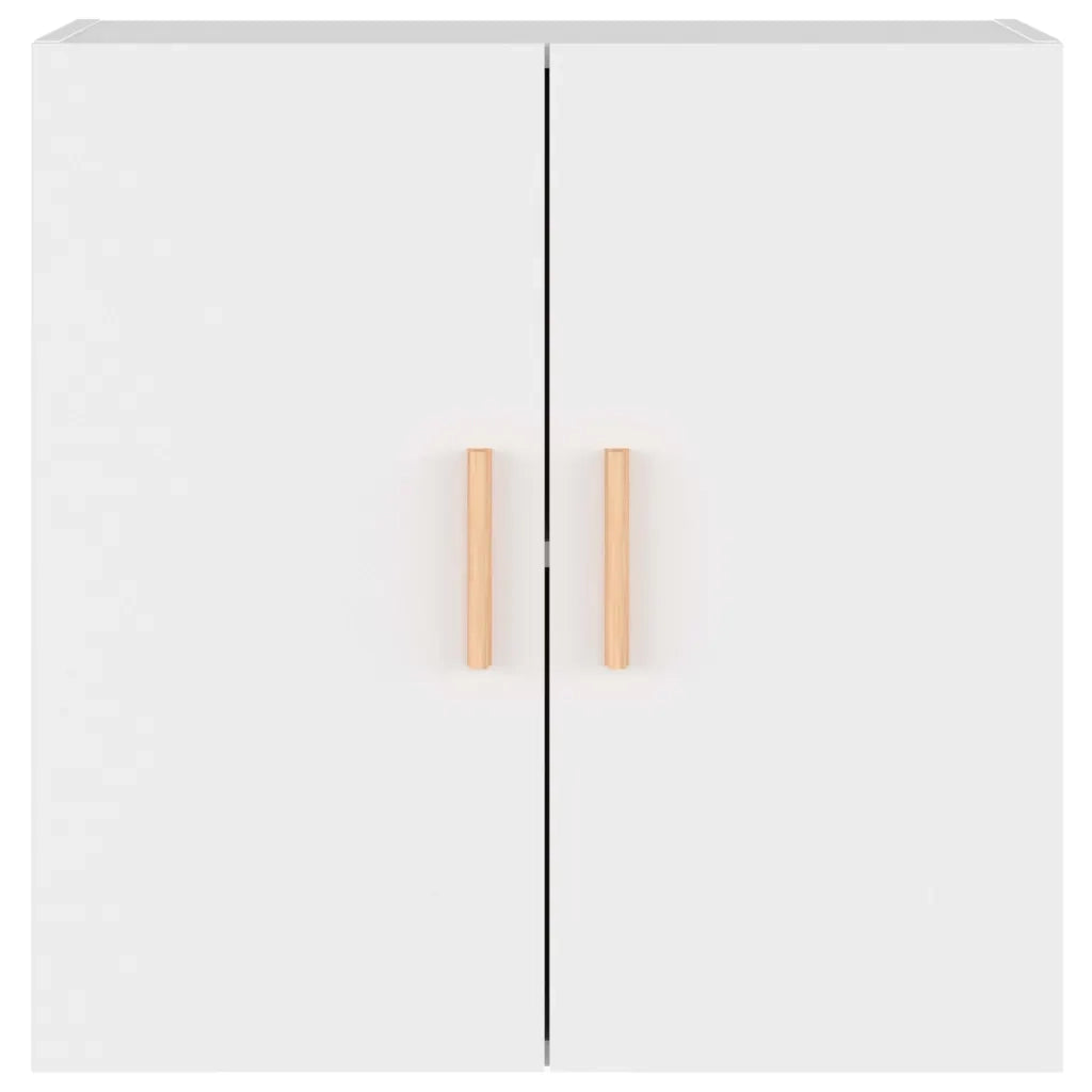Armadietto a Muro Bianco 60x30x60 cm in Legno Multistrato 812888