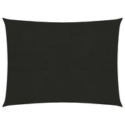Vela ombreggiante 160 g/m² 2 x 3 m HDPE nero 02_0009188