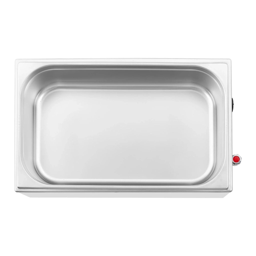 Scaldavivande/bagnomaria professionale da 600 watt con 1 rubinetto di scarico GN 1/1 (14_0004217)