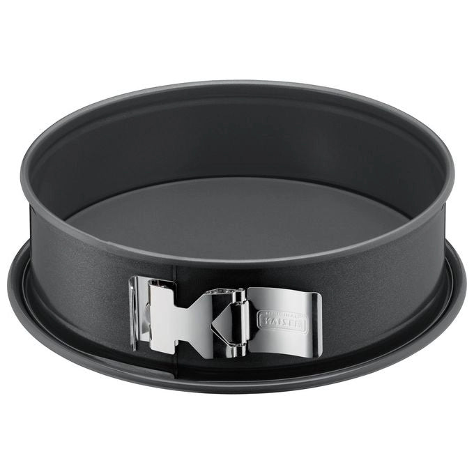 Kaiser 2300638041 La Forme Plus Teglia per Torta con Bordo Apribile Diametro 26 cm Altezza 8 cm Rivestimento Antiaderente KAIRAMIC Resistente al Calore fino a 250°C colore Nero