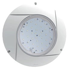 Proiettore piatto 90 LED RGB da avvitare su una bocchetta