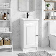 Mobile da bagno con lavabo Bianco Lucido 42 x 40 x 84,5 cm