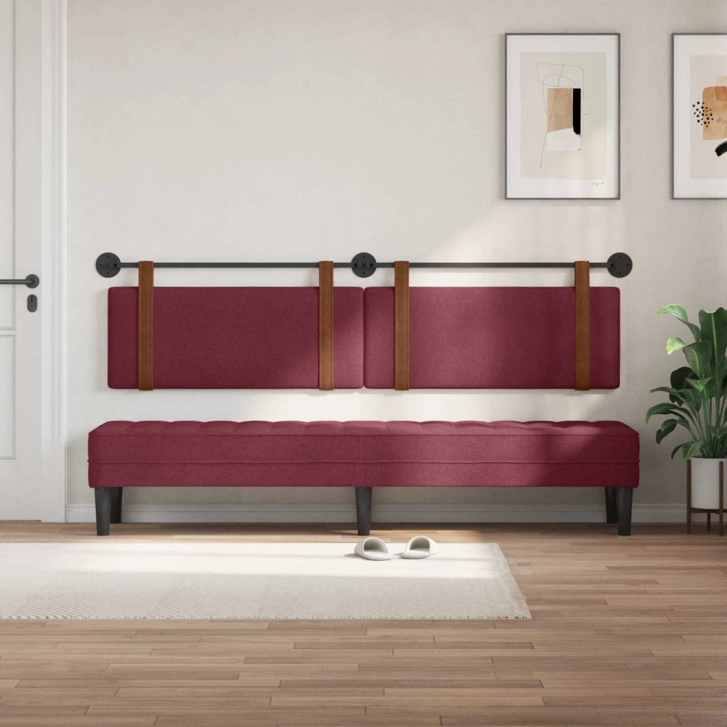 Testiera sospesa Rosso Vino PU Antico 42031546