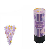 Trade Shop - Set 3 Pz Mini Tubo Spara Coriandoli Viola Cannone Feste Matrimonio Sposi 53531a -