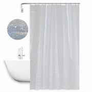 Trade Shop - Tenda Per Doccia Vasca Bagno Effetto Cielo Stellato Con 12 Ganci 240x180cm 87186 -