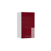 Pensile da cucina Fame-Line Bordeaux lucido/Bianco 40 cm Vicco
