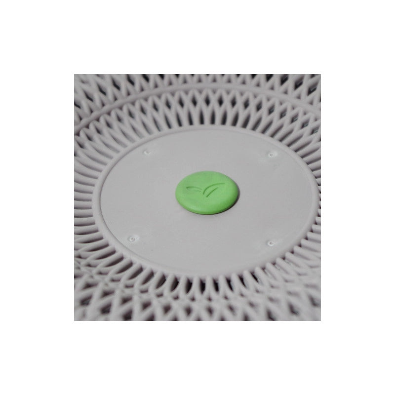 Pot + Cache pot CURVER aspect tricotÃ© - Taille S