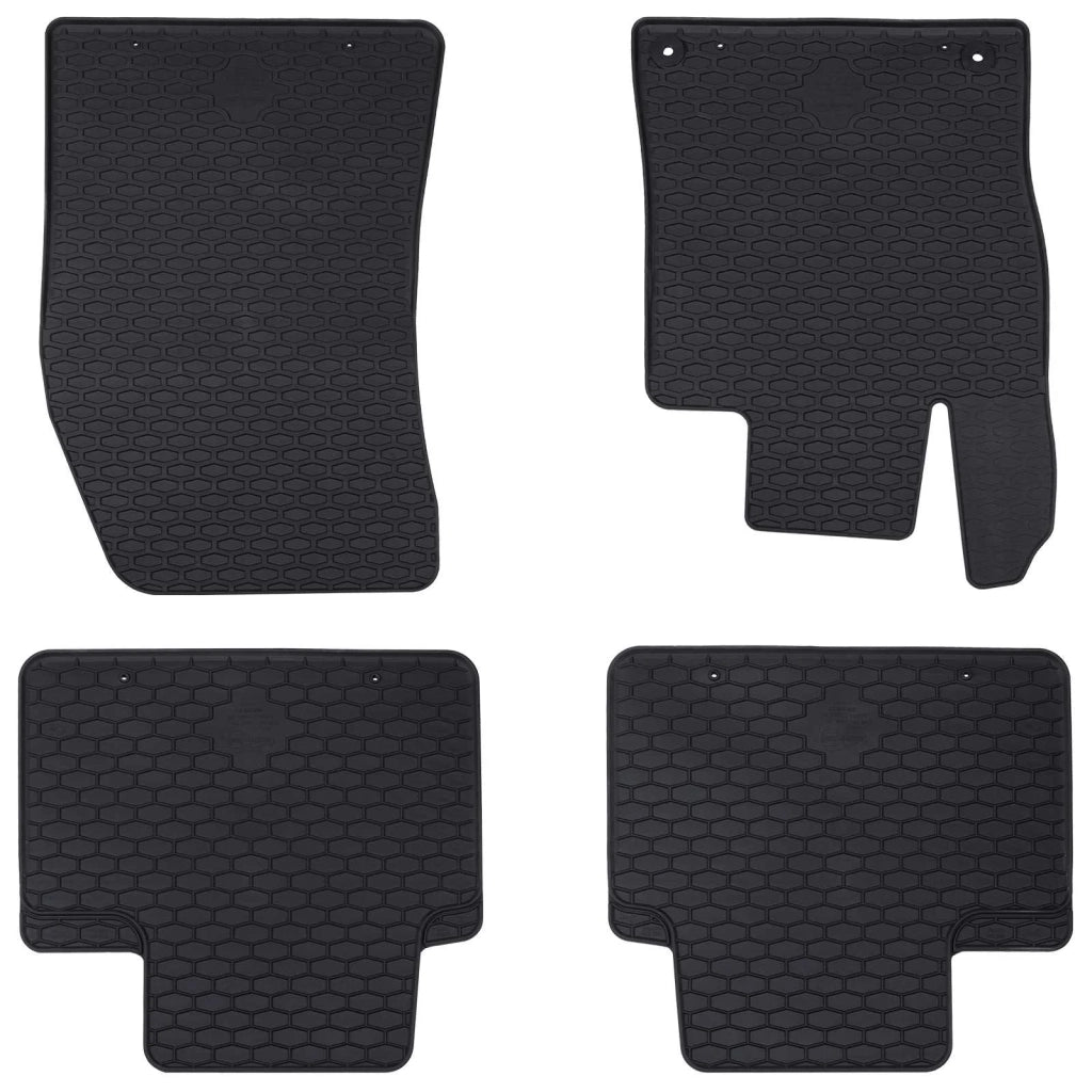 Tappetino per Auto 4 pcs Nero Adatto per 308 SW 2021- Gomma