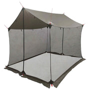 Telo da campeggio con pareti in rete Marrone Grigio 42029008