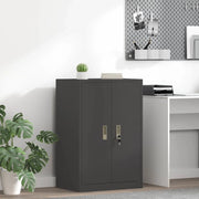 Armadio Nero 60 x 40 x 90 cm Acciaio