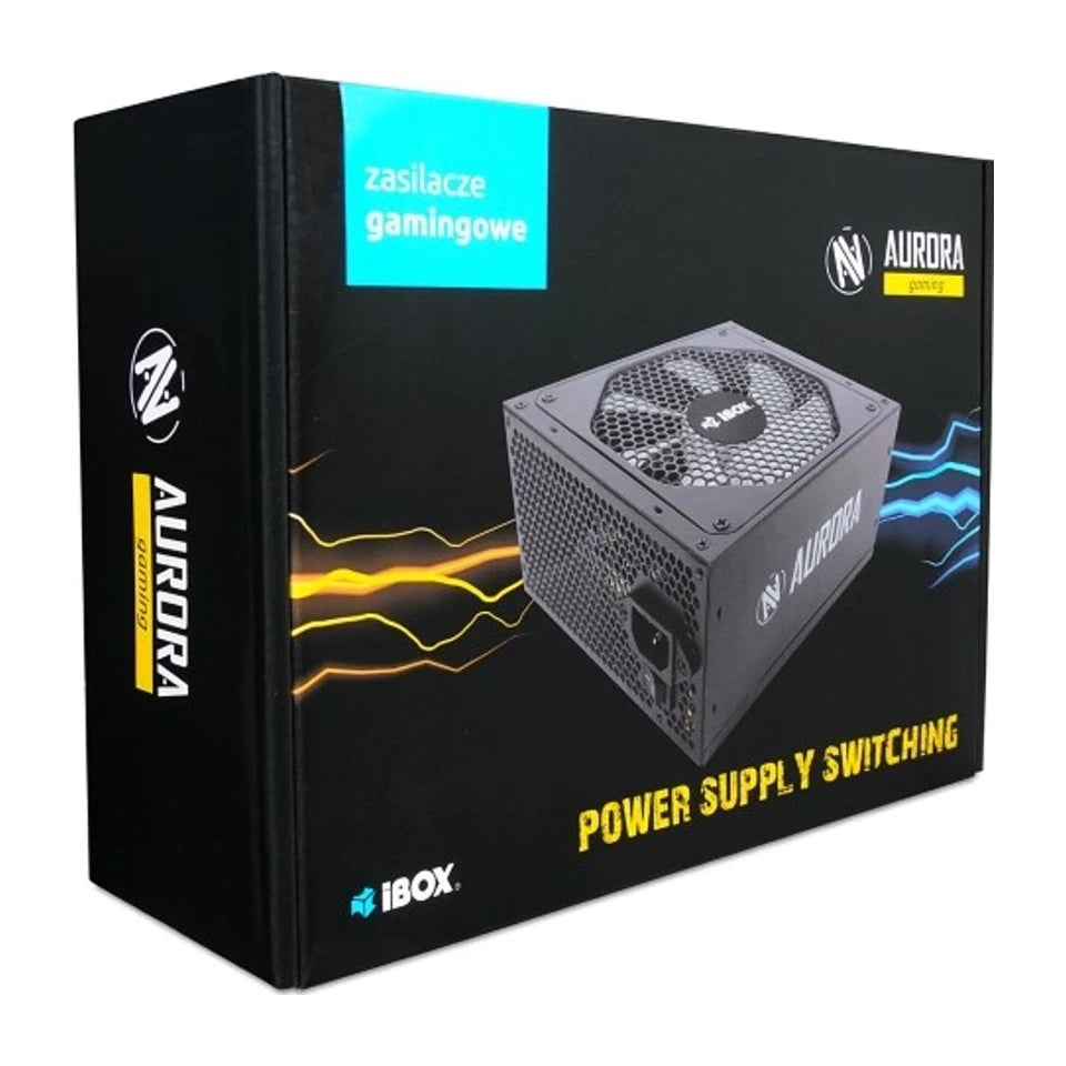 Alimentatore IBOX AURORA 600W con ventola da 14 cm ZIA600W14CMBOX