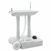 Lavandino portatile da campeggio-Lavabo-Lavello Grigio 72 x 42 x 103 cm