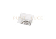 Faretto ATTICA Incasso 1 Luce in gesso bianco attacco GU10 12x12cm