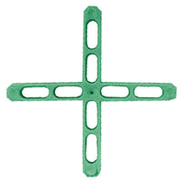 distanziatore a croce in plastica per pavimenti 250 pz.  mm. 2 cod:ferx.vit20455