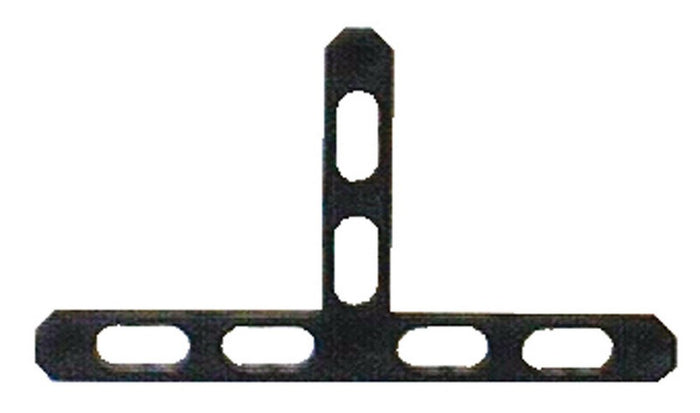 distanziatore a t in plastica per pavimenti 250 pz.  mm. 2 cod:ferx.vit23252