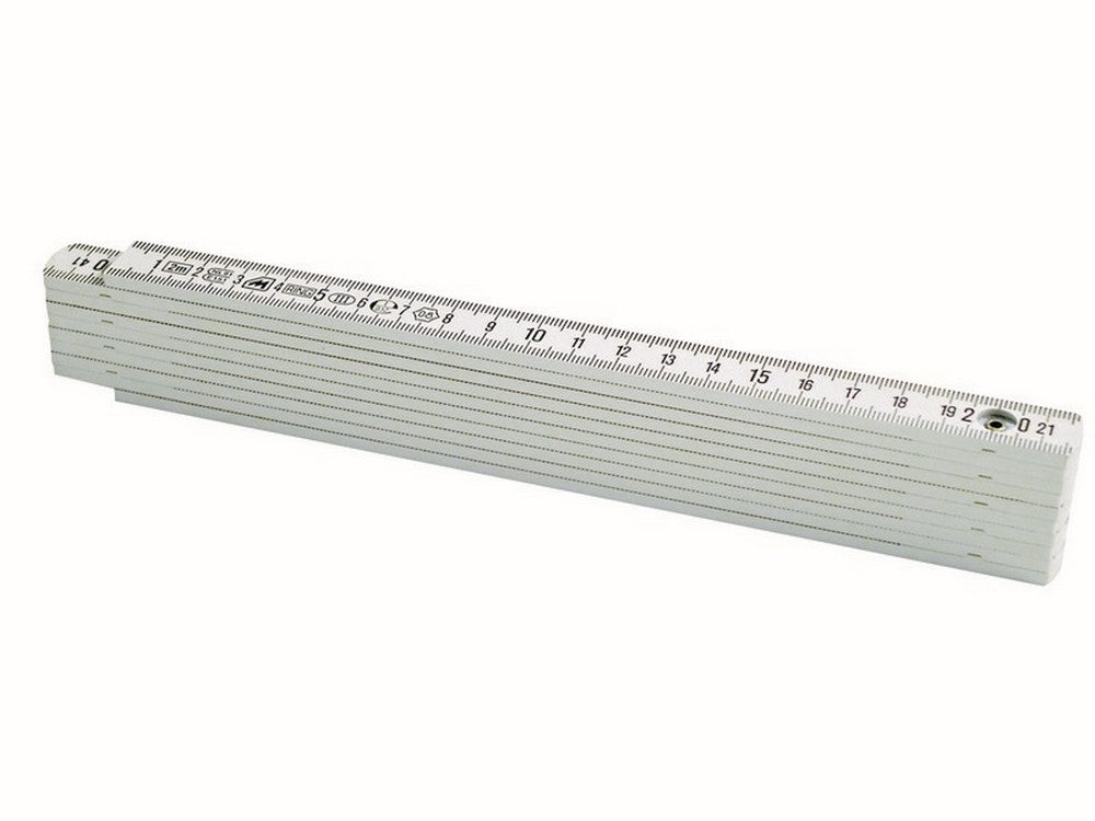 doppiometro in fibra di vetro bianco lunghezza mt.2 cod:ferx.vit48952