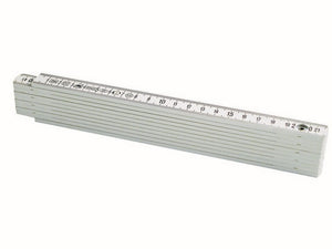 doppiometro in fibra di vetro bianco lunghezza mt.2 cod:ferx.vit48952