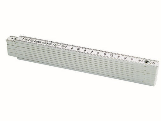 doppiometro in fibra di vetro bianco lunghezza mt.2 cod:ferx.vit48952