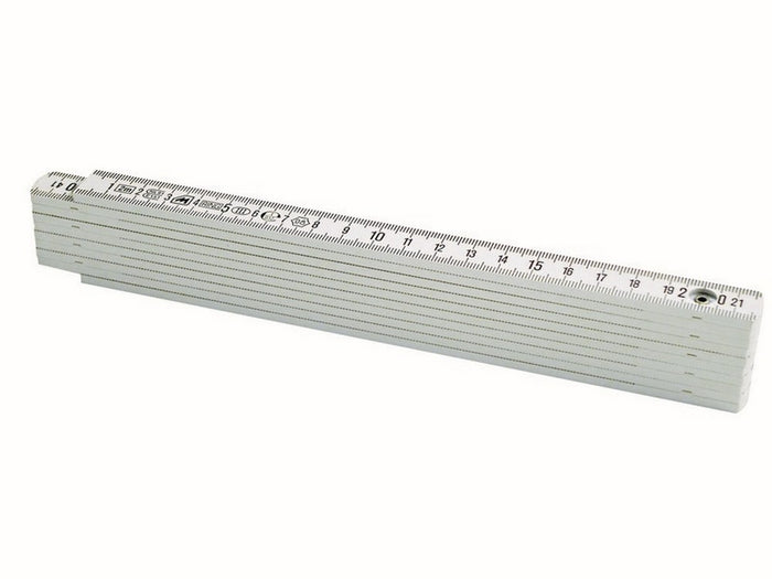 doppiometro in fibra di vetro bianco lunghezza mt.2 cod:ferx.vit48952