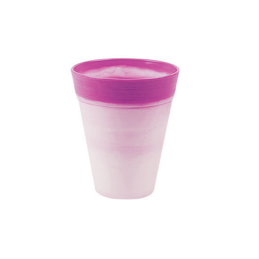 Vaso per Piante Orchidee Fiori Interno Esterno Colorato Dante Exclusive Idel Colore: Fucsia, Formato: 14 cm