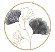 Pannello In Ferro Flower Simple cm Ø 45,5X3,5