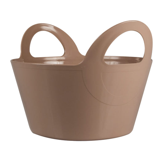 Vaso per Piante Fiori Portafrutta Centrotavola Cestino Ciotola Jenny Idel Colore: Marrone