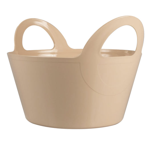 Vaso per Piante Fiori Portafrutta Centrotavola Cestino Ciotola Jenny Idel Colore: Sabbia