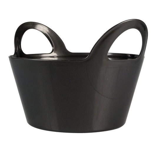 Vaso per Piante Fiori Portafrutta Centrotavola Cestino Ciotola Jenny Idel Colore: Antracite