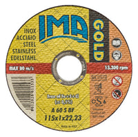 minidisco x inox ima piano diametro 115x1x22 cod:ferx.31442