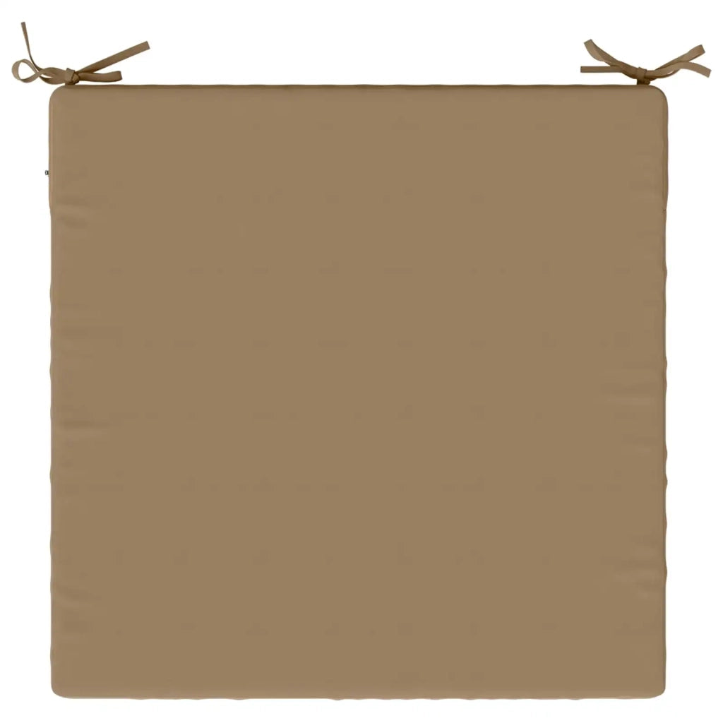 Cuscino per Sedia in Unico Pezzo SOEST 100% Poliestere Tortora 944927