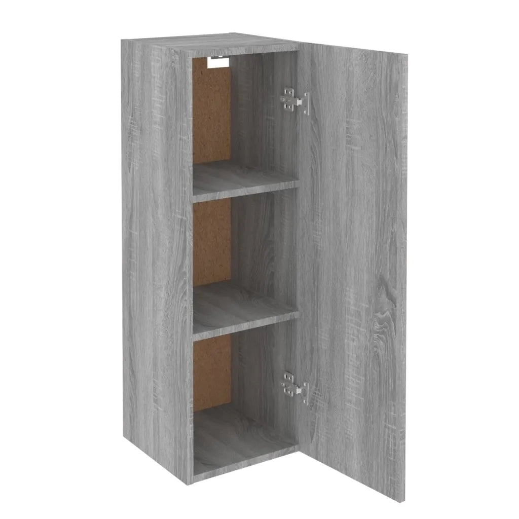 Set Mobili Porta TV 8pz Grigio Sonoma in Legno Multistrato 3114236