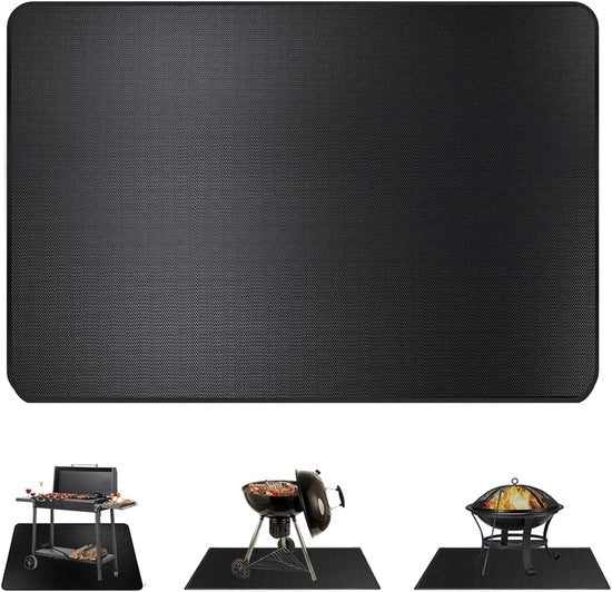 Matte di Protezione contro le Fiamme - Protezione dal Calore per Camino e BBQ - 64x50CM