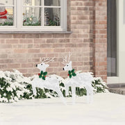 Renne LED 2 pcs Bianco Freddo Tessuto