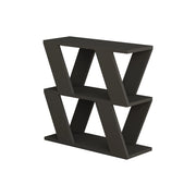 Tavolino laterale in legno "Lazena" - 60 x 22 x 57 cm - Antracite