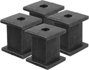 Set di Ossicini di Montaggio Universali - 4 pezzi - Ossicini in Gomma di Alta Qualità - Silenziatori di Regolazione di Isolamento - Resistente a Temperature Elevate - Ossicini di Ossessione per Uscita