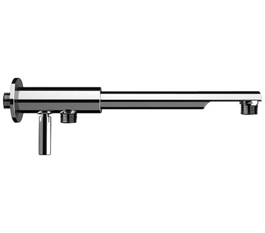 Braccio Doccia Minimal Ottone con Deviatore Cromo Lucido - REMER Rubinetterie