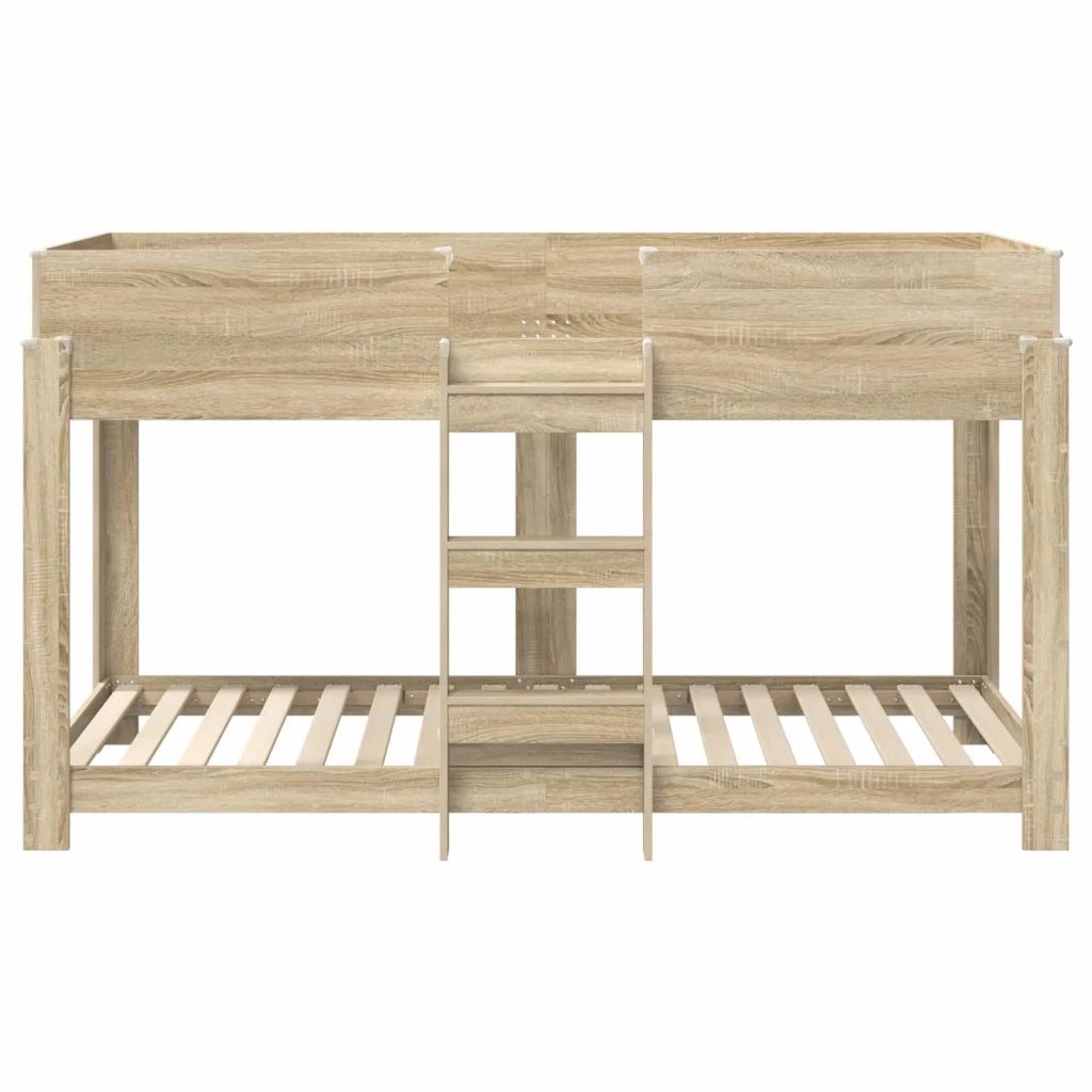 Letto a Castello per Bambini Rovere Sonoma 80 x 200 cm 3410525