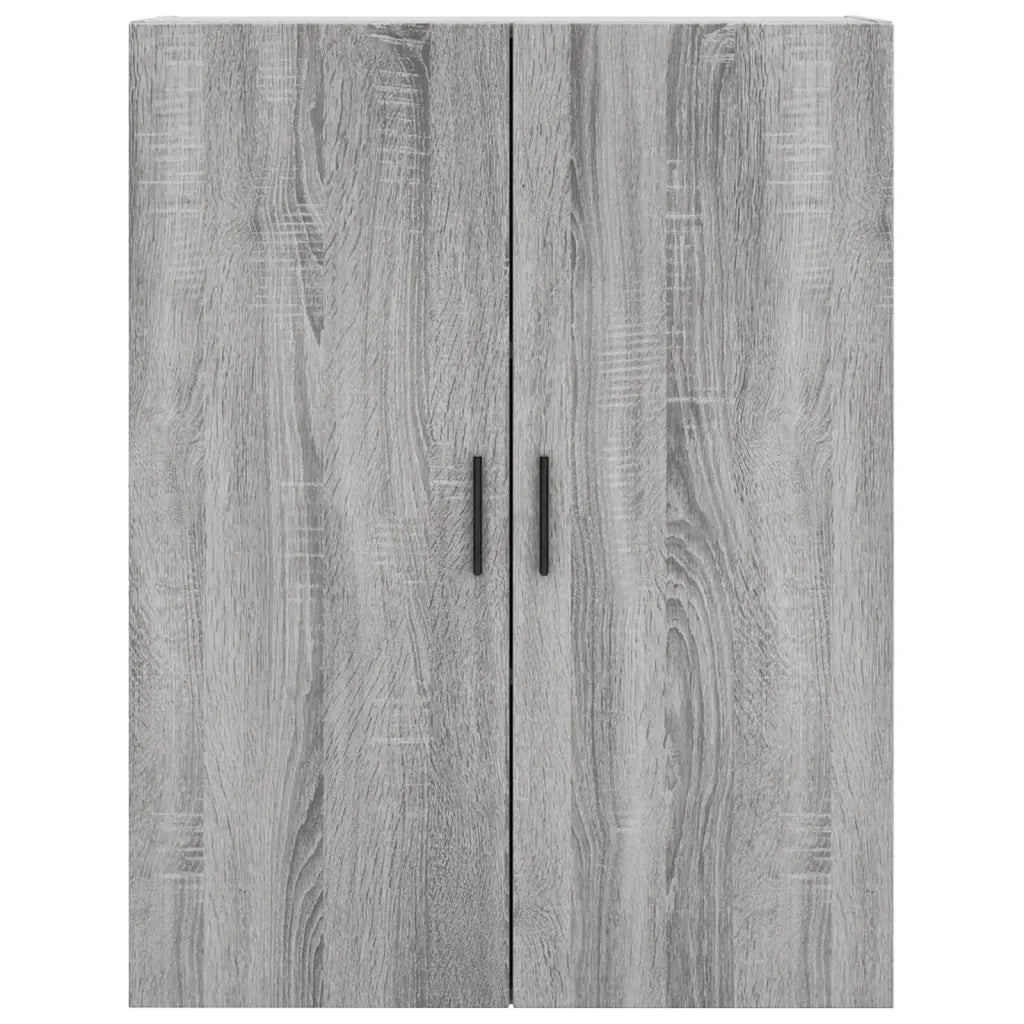 Credenza Grigio Sonoma 69,5x34x180 cm in Legno Multistrato 3195809