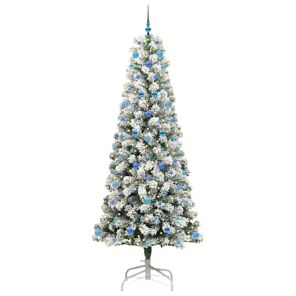 Albero di Natale | Decorazioni natalizie Artificiale con Rami Pieghevoli 240 cm