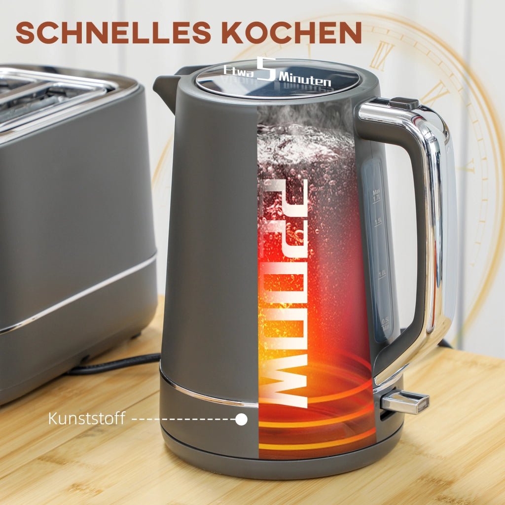Set Bricolume 1,7 L ¨C Zephmum ¨C Grigio