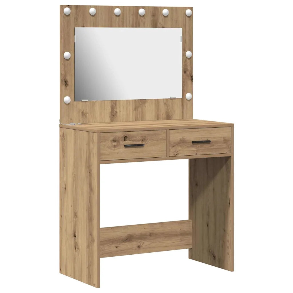 Tavolo da Trucco Rovere artigianale 78,5 x 41 x 135 cm 865036
