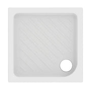 PIATTO DOCCIA QUADRATO IN CERAMICA MODELLO GEMMA 2  H.7 - 72X72 CM  - CEI