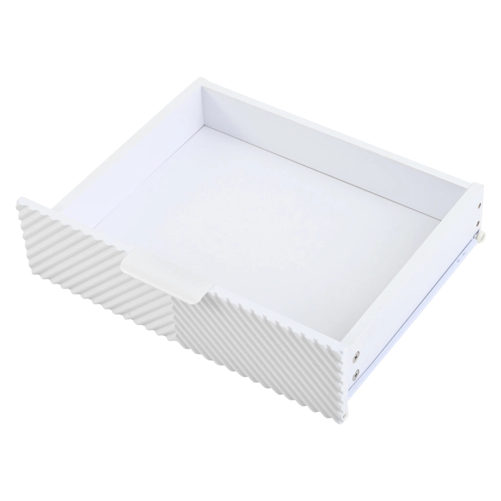 Mobile TV con 2 Ante e 2 Cassetti ¨C MINIMAL ¨C Bianco, 200x40x50.5 cm