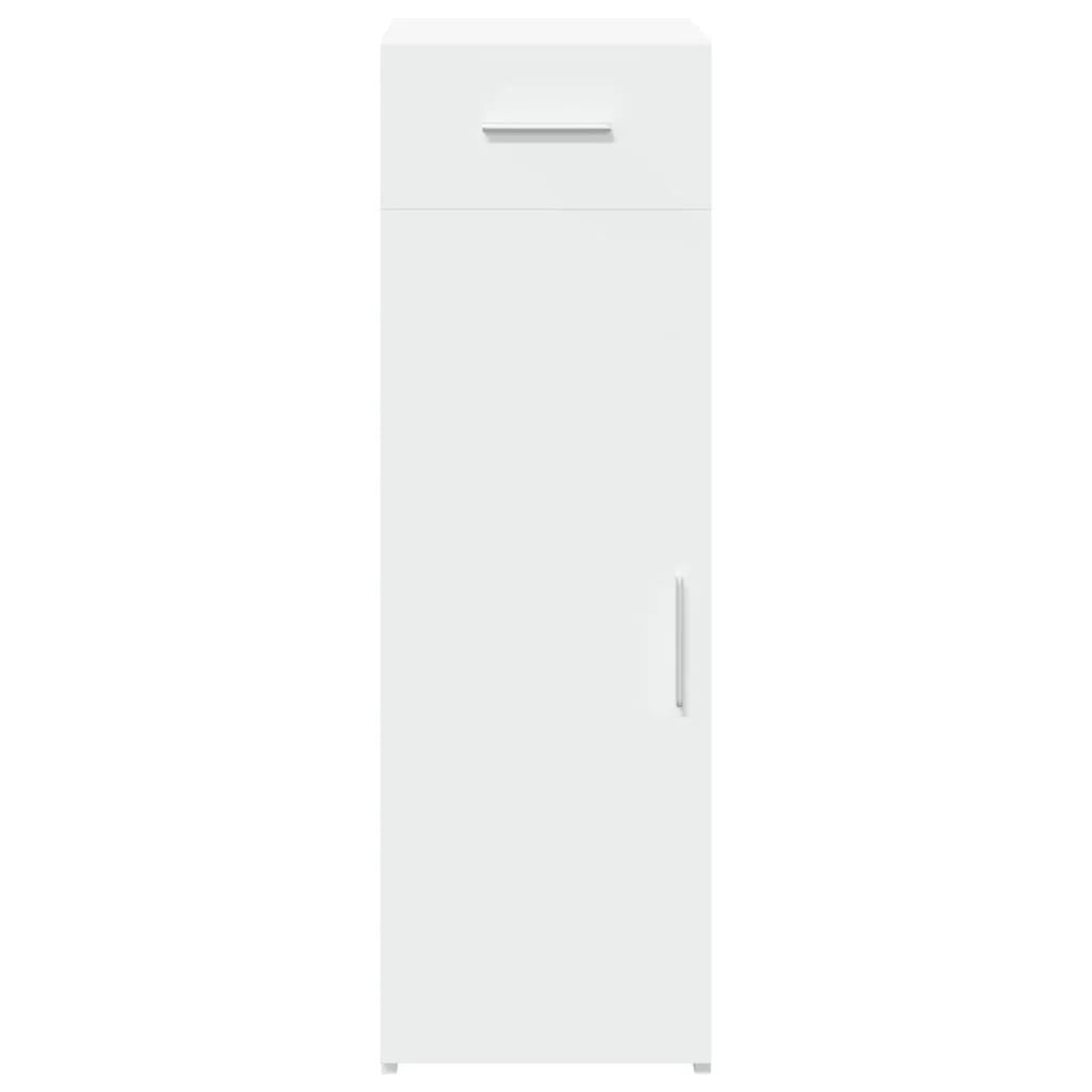 Buffet credenza cassettiera mobiletto mobile contenitore organizer cucina soggiorno salotto 30 x 42,5 x 93 cm legno ingegnerizzato bianco 02_0030226