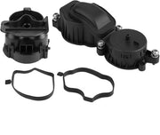 Vitello di Sfogo di Rilascio per Sostituzione - Adatto per 3-Serie E46 - Adatto per 5-Serie E60/E61 - Adatto per 7-Serie E65/E66 - Adatto per X3 E83 - Materiale in Plastica Nero - Olio Sfoglia
