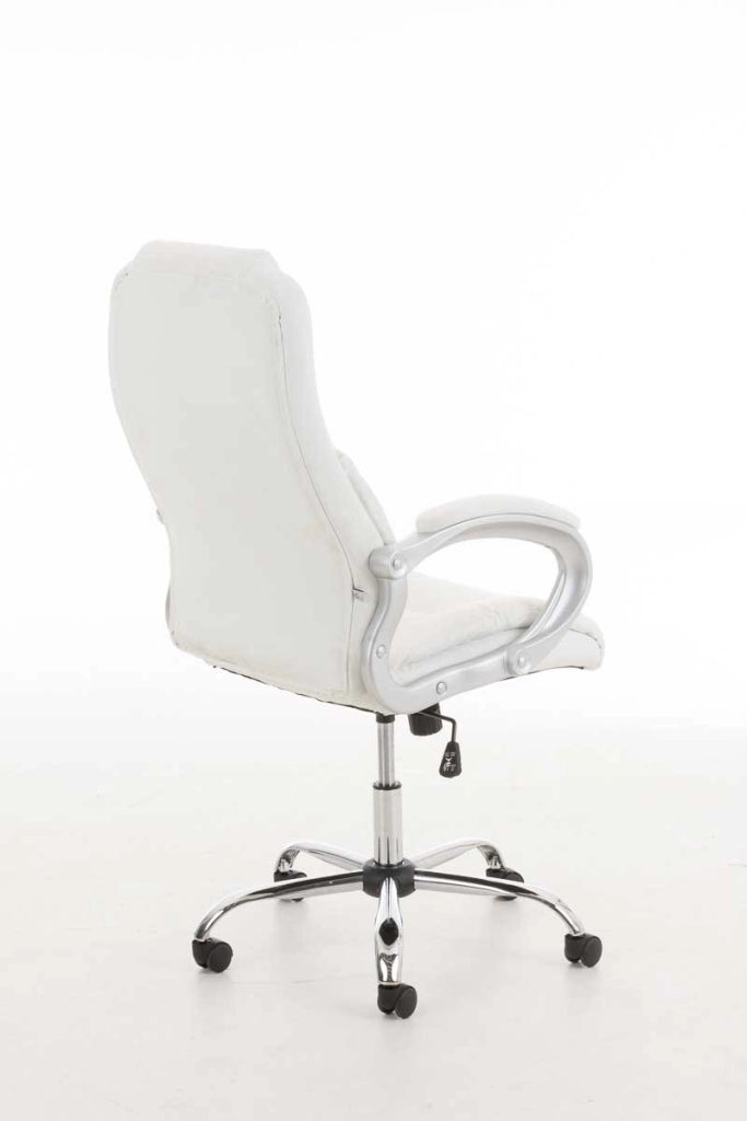 Sedia da ufficio BIG Apoll in similpelle bianco