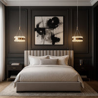 Lampadario A Sospensione In Cristallo Led Lhj099-cp Gold