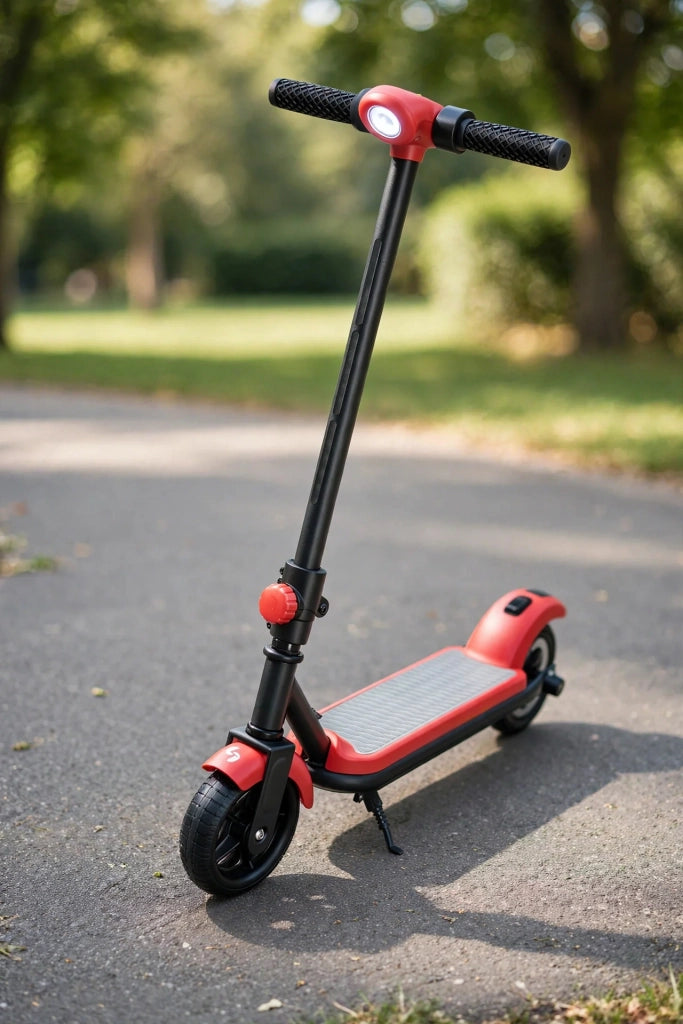 Monopattino Elettrico per Bambini Flower 24V 150W 15km/h Rosso