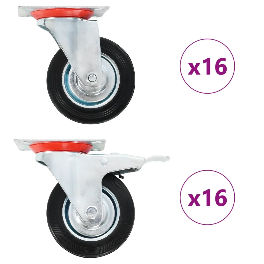 Ruote Girevoli 32 pz 100 mm cod mxl 61616